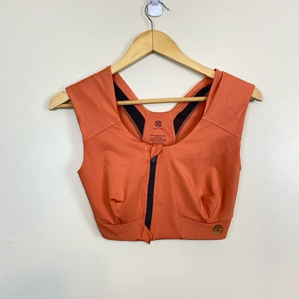 Kinflyte Freedom II Zip Bra - Eco Jersey